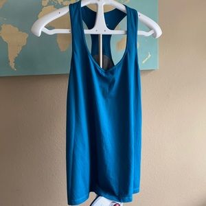 Roadrunner p3 teal tank top